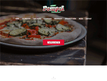 Tablet Screenshot of pizzeriapompei.nl
